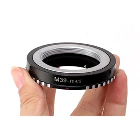 Shot-in L39 M39 Zeiss leica lens Adapter > Panasonic DMC Olympus PEN Micro 4/3 Camera