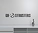 Ghostbusters Banner Wall Decal Removable Vinyl Sticker Movie Art Decorations for Home Living Kids Room Bedroom Office Decor Ideas ghs7
