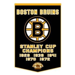 Boston Bruins 24x36 Dynasty Wool Banner