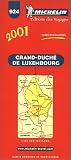Michelin Luxembourg Map No. 924, 4e