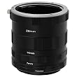 Fotodiox Canon EOS Macro Extension Tube Set Kit for Extreme Close-up, fits Canon EOS 1d,1ds,Mark II, III, IV, 5D, Mark II, 7D, 10D, 20D, 30D, 40D, 50D, 60D, Digital Rebel xt, xti, xs, xsi, t1i, t2i, t3, t3i, 450D, 500D, 550D, 1000D, 1100D