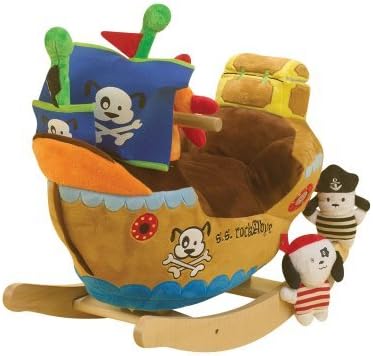 Charm Company Pirate Ship Rocker with Musical Sound