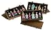 Thomas Pacconi Hand-Painted Glass Christmas Storybook Classics Ornaments In Wood Storage Crates, Set Of 18