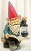 Reading Garden Gnome W/ Lantern Outdoor Statue