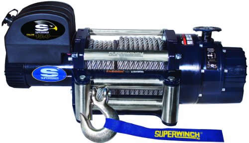 Superwinch 1618200 Talon 180 18000 Lb Winch with Roller Fairlead and Wire Rope