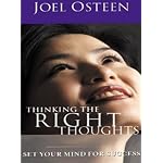 Thinking the Right Thoughts Cd Set: Set Your Mind For Success! Joel Osteen book cover