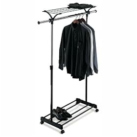 <b>Adjustable Garment Rack by Organize It All</b>