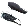 Travel Pocket Mini Hair Brush Black for Purse'