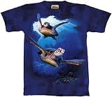 Sea Turtles T-shirt 100% Cotton KIDS - TEENS & ADULTS Short Sleeve Shirt