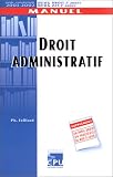 Droit administratif (DEUG droit 2è année, DEUG AES 2è année)