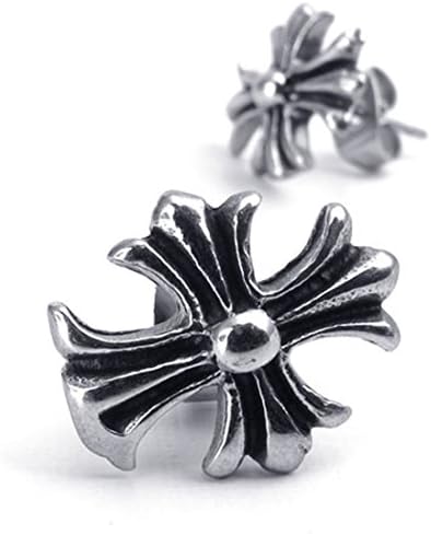 [PW] High quality 316L stainless Chrome Hearts Style earrings [Comes with Free Gift Box]