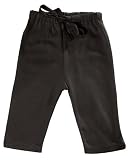 Positively Organic - Yoga Pants for Toddlers, 2T, black