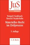 Materielles Recht im Zivilproze�: Sch...