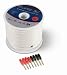 Belkin Blue Series PureAV 16 AWG Speaker Wire with Pins 30m, White