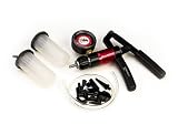 Alltrade 648744 Vacuum Pump Set with Hoses, Plastic Reservoir and Plastic Adaptors