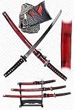 Marble Red Katana Super Set