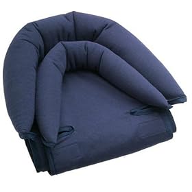 Knit Double Headrest - Navy