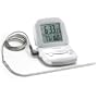 Polder 602-90 Digital Cooking Timer/Thermometer and Clock, White