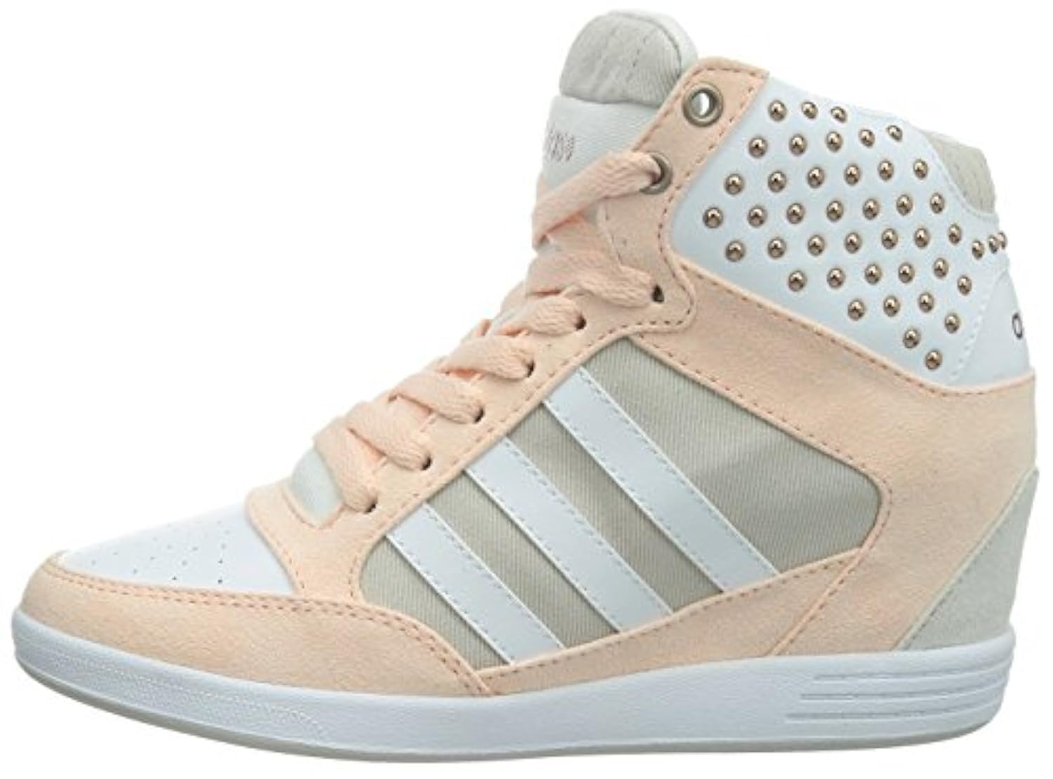 Adidas Women�s Super Wedge W, PINK/WHITE, 6 US 89.99