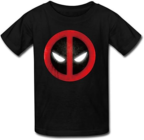 Tom Youth's Deadpool Face Tee Shirt S Black