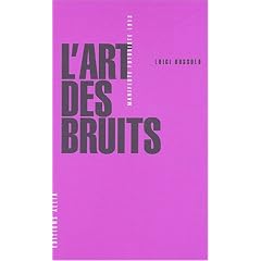 L'art des bruits. Manifeste futuriste 1913