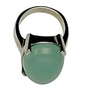 schmuck-art female Ring LuxuryLine Cinja zart green 7 21938