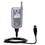 Classic Straight USB Cable for the Motorola E815 with Power Hot Sync and Charge capabilities - Gomadic Brand w/ TipExchange Technology