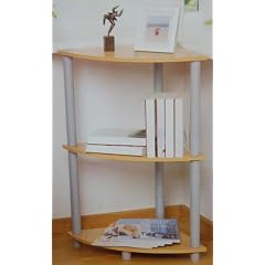 Eckregal REGAL BUCHE Buchedekor 3 B�den 39.5X39.5X76CM
