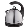 Severin WK 3322 Wasserkessel, Edelstahl-geb�rstet-schwarz / 1,7 Liter Inhalt / 2200 W