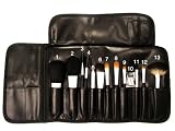 Callas 12pc Makeup Brush Set (w/2x extra eye shadow spong tip refills)
