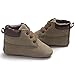 Voberry® Toddler Baby Boy's Leather Sneaker Shoes Lace up Snow Boots Warm (12~18Month, Brown)