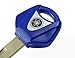 Motorcycle Blue & Black Key Uncut New for Yamaha YZF R1 R6 FZ6 1998-2010 Hot