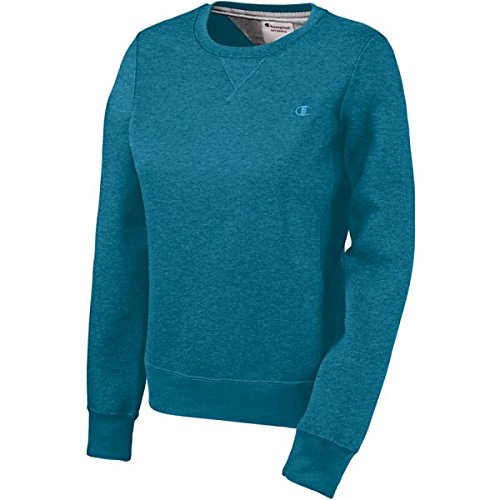 チャンピオン アウター パーカ＆スウェット Champion Women's Eco Fleece Crewneck Swe Chroma Blu [並行輸入品]