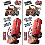 Disneys Cars - Peel & Stick - 14 Wall Stickers / Decals