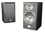 JBL Northridge E20 2-Way 5-Inch Bookshelf Speakers, Pair (Black Ash)