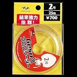 YGKよつあみ GESO-X フロロリーダー 25m クリア 1.5号