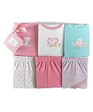 Small Wonders 6 Piece Mix & Match Layette Set for Girl - girl, 0-6mos
