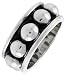 Sterling Silver Hand Made Beaded Ring