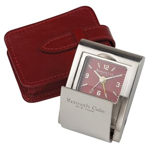 Kenneth Cole Reaction Red Travel Clock