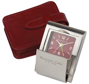 Kenneth Cole Reaction Red Travel Clock