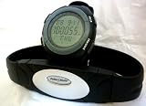 41HQY5xYEGL. SL160  WCI Quality Heart Rate Monitor Watch and Transmitter Chest Belt   Measures Distance, Speed, Steps, Calories and Fat   For Running, Jogging, Marathon Training and Walking   7 Day Memory, Chronograph, Alarm And Stopwatch Functions