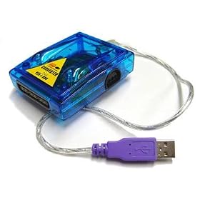 Nintendo 64 N64/Playstation 2 PS2-PC USB Adapter Cable!