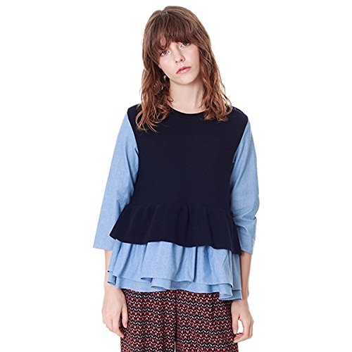 グレースコンチネンタル（GRACE CONTINENTAL） フレアーシャツコンビニット