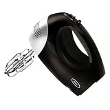 Kitchen & Housewares : Oster 2577 6-Speed 250-Watt Hand Mixer, Black/Stainless