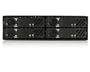 StarTech.com 4 Drive 2.5-Inch Removable Mobile Rack SAS SATA Backplane SATABAY425BK (Black)
