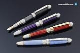 David Oscarson Henrik Wigstrom Trophy LE Fountain Pen - Black/Rhodium, Fine Nib BRT-F