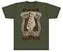 Eric Clapton Blackie Fillmore Green T- Shirt (Army Green, XXLarge)