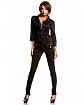 Collared Zip Thigh Jumpsuit main image