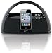iLive iBP181B Portable Boombox PLL/FM Radio with Dock for iPhone/iPod
