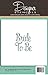 Bride To Be Cookie and Craft Stencil CM116 by Designer Stencils